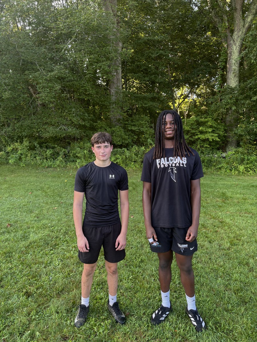 football_fitch's tweet photo. While everyone put in the work this summer, we want to recognize our Iron Men of the Summer for not missing a single workout. Congratulations to Ronan Conley and Cameron Conner on earning a helmet sticker and an invitation to Coach Panucci’s Burger Dinner. #TimeIsNow #cthfsb https://t.co/7QOShiLeHT