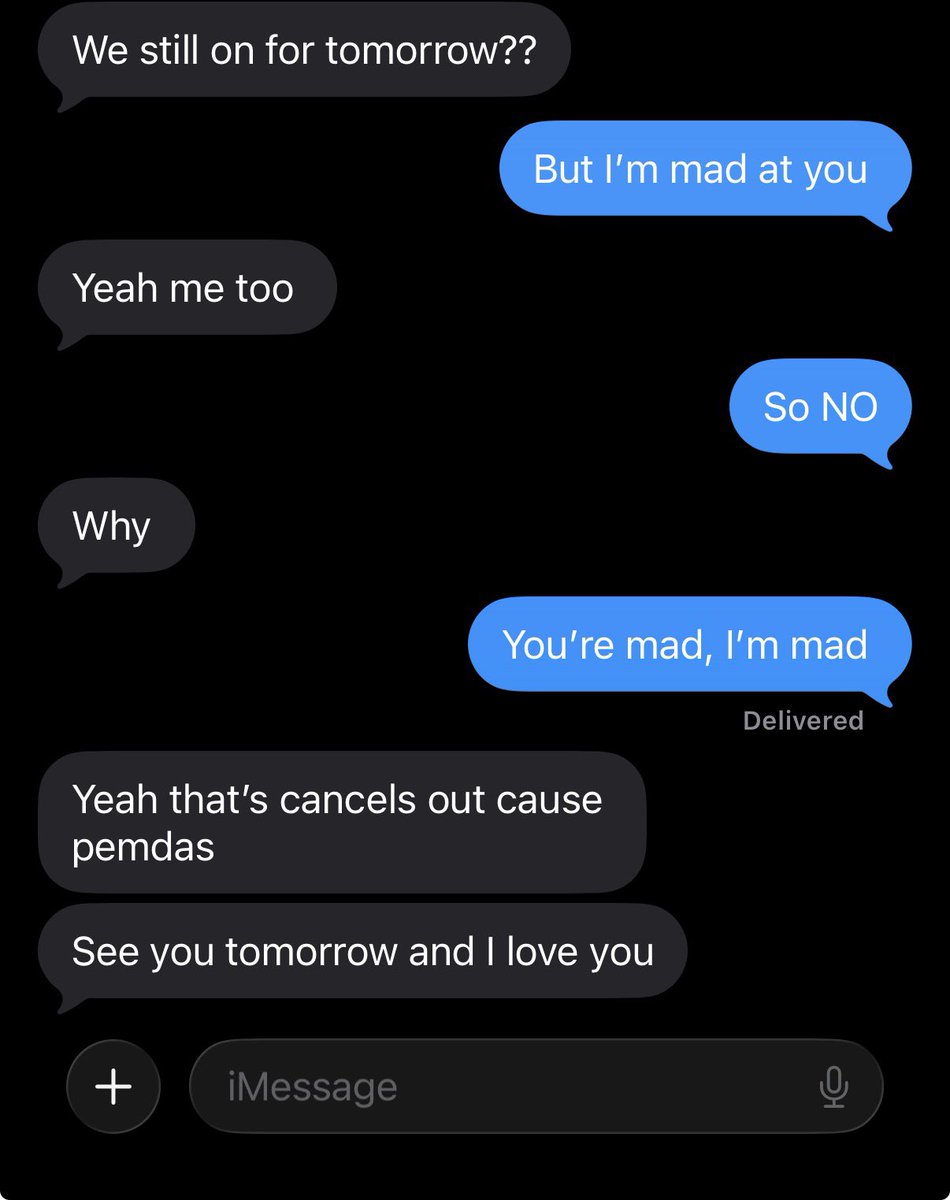 ceraliza's tweet photo. My man and i were arguing then he said this…lmao https://t.co/sibMJGrWQg
