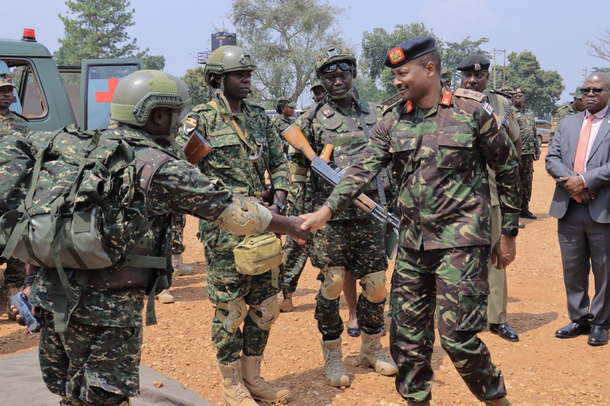 EASF4Peace's tweet photo. EASF has successfully verified the UPDF's readiness for regional peace support operations at the International Peace Support Operations Training Centre in Singo. The exercise confirmed the force's operational preparedness for rapid deployment in support of regional peace and security. #EASF #UPDF #PeaceSupportOperations