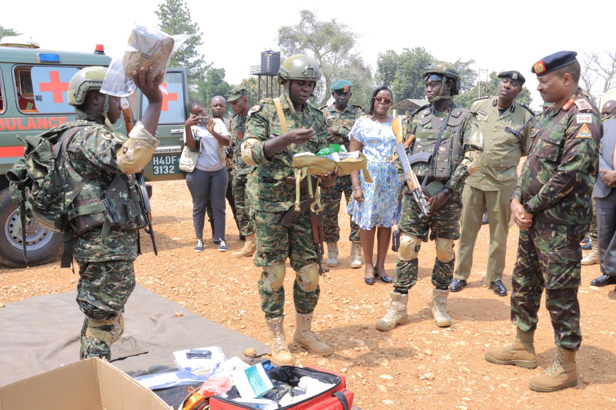 EASF4Peace's tweet photo. EASF has successfully verified the UPDF's readiness for regional peace support operations at the International Peace Support Operations Training Centre in Singo. The exercise confirmed the force's operational preparedness for rapid deployment in support of regional peace and security. #EASF #UPDF #PeaceSupportOperations