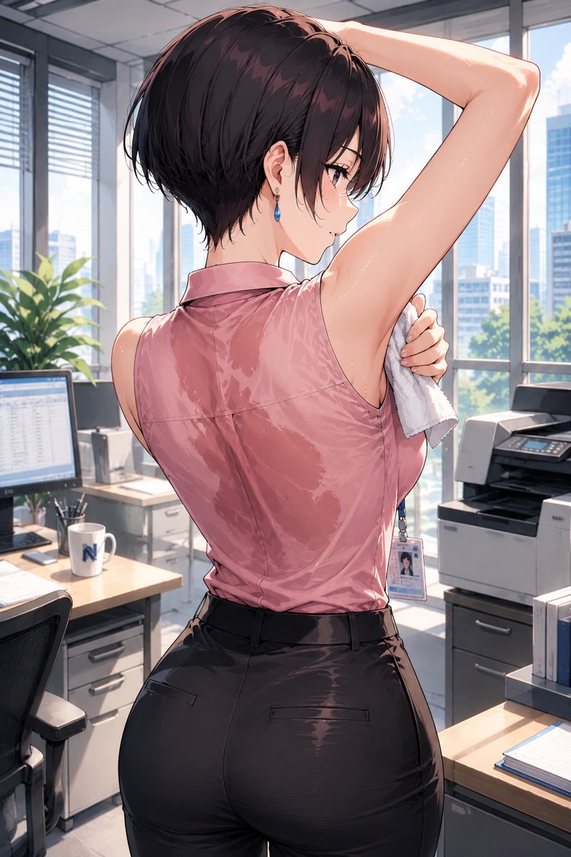 NPC_Trap's tweet photo. We did it, we survived another week, once we leave work today we can be degenerates and drink our sorrows away.
Well maybe some of you will lap up my sweat, because you can't afford booze. https://t.co/YbVTHCShht