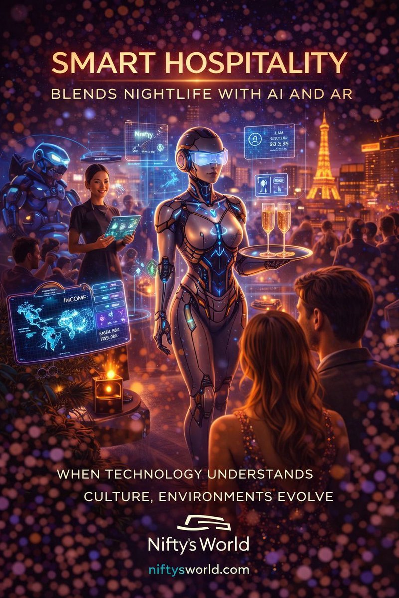 NiftysWorld's tweet photo. 🗺️ AR works best when it respects place. 

Las Vegas is already layered with meaning. An AR system should reveal, not distract. 

Exploration becomes the mechanic when the city itself is the interface.

🎯 Learn more at https://t.co/wokScsVFay

#NiftysWorld #LasVegas #Oohhwwee #AI #AR #MixedReality