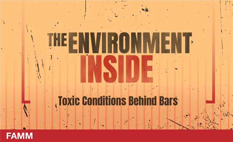 FAMMFoundation's tweet photo. As FAMM launches our The Environment Inside: Toxic Conditions in Prison campaign, we need your help in telling lawmakers just how badly reform is needed.  

Sign the petition below in the comments and show your support for change! https://t.co/td4nEWHqdd 

#TheEnvironmentInside https://t.co/eDqQey0jMn