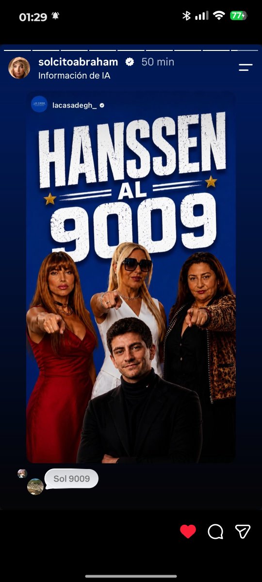 KikuchiGala's tweet photo. @telefe HANSSEN AL 9009 A La final llegan ellas, basta https://t.co/fqV9YqboFp