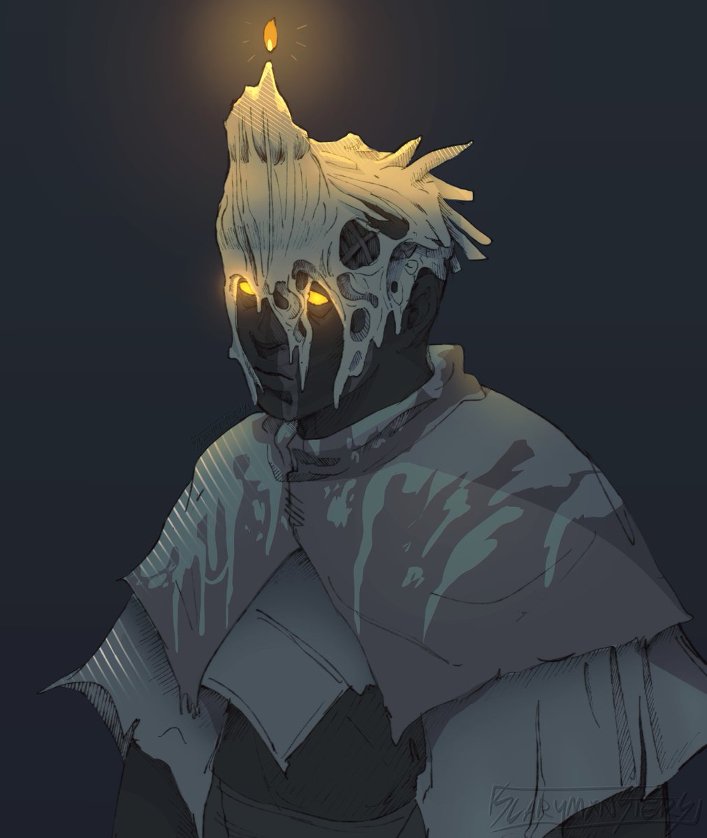 scarymxnsters's tweet photo. candle wraith :) #dbd #dbdfanart https://t.co/9igQh5DU1D
