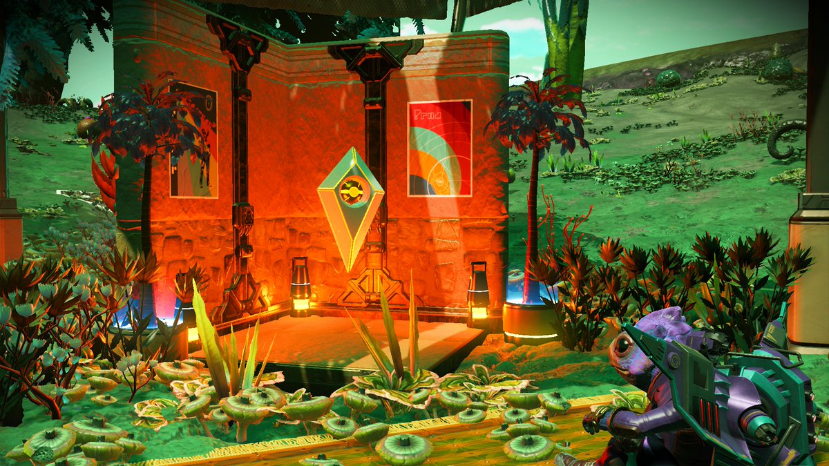 kchiki's tweet photo. Hopefully I'm not too late to participate in #ADecadeInNMS. @NoMansSky is the game I always come back to. 1600+ hours and I never get tired of it. It's dark and light, vibrant and achromatic, quiet and dissonant, all at once. Happy 10 year anniversary @hellogames! Can't wait to see what you guys come out with next!