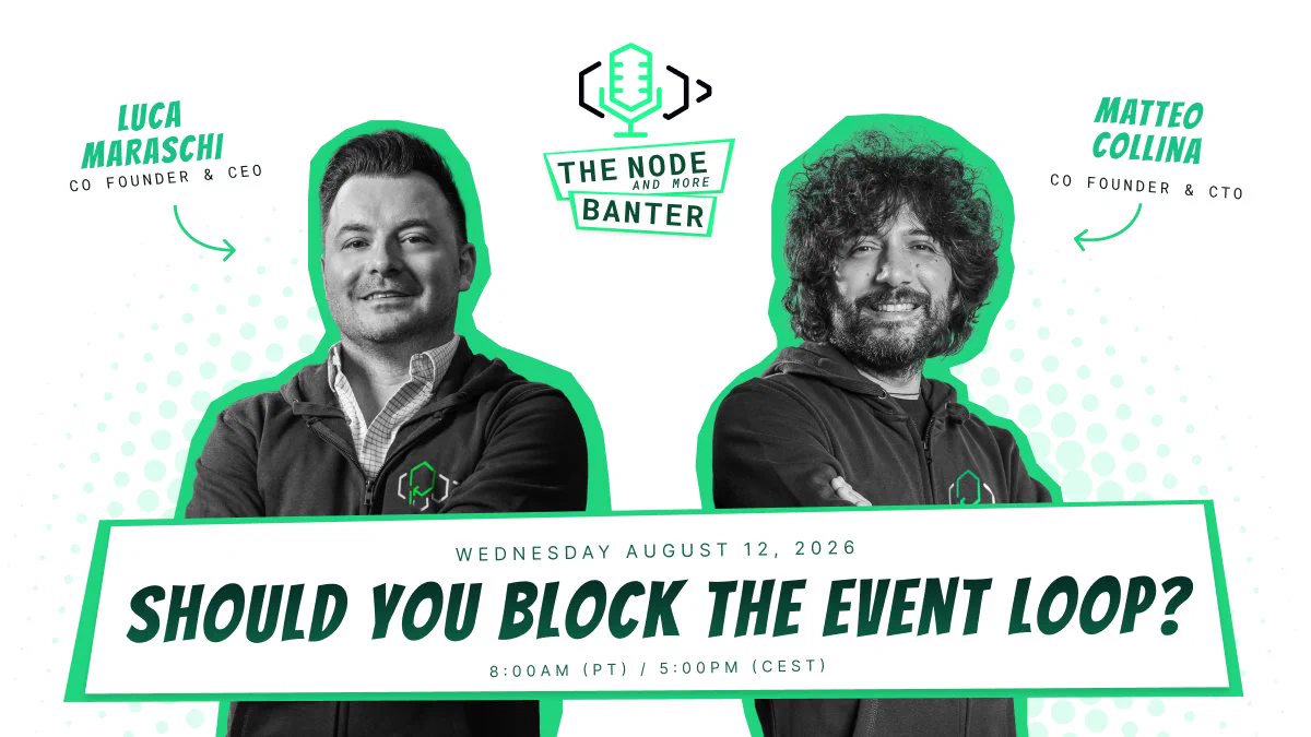 Should You Block the Event Loop?