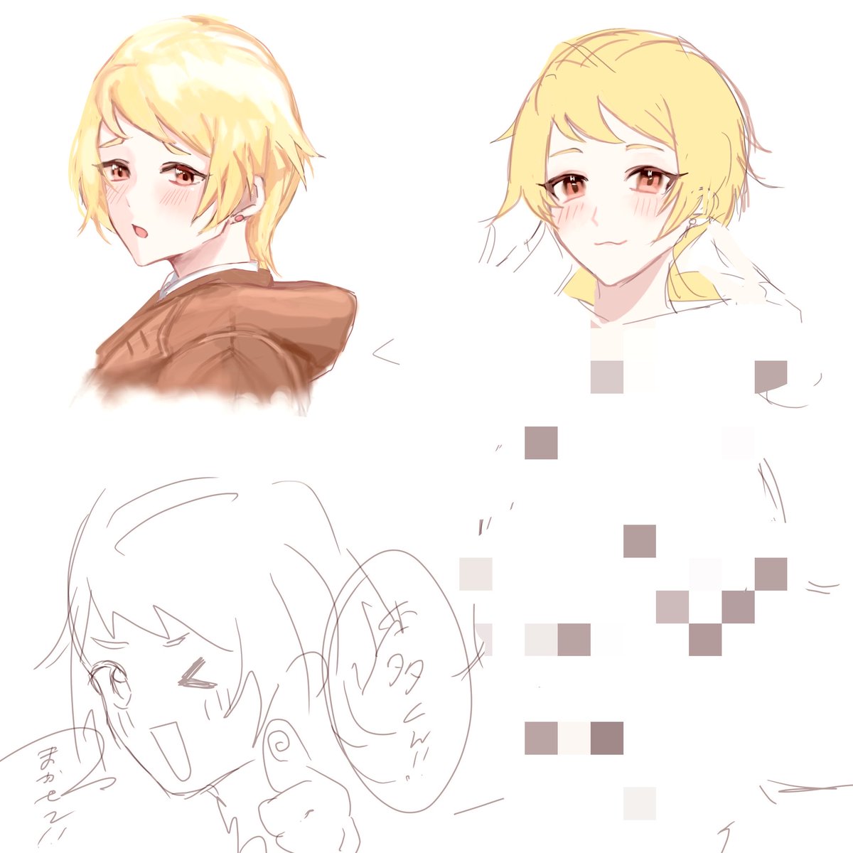 sih_s_2's tweet photo. ダーホンさん描くの楽しくて好きᴖ ·̫ ᴖ⸝⸝♩ https://t.co/rmhevhyOI5