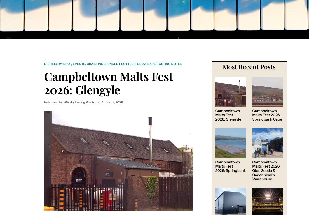 whiskypianist's tweet photo. Latest post is up:
https://t.co/pVgERYOeRe
.
#whiskylovingpianist #whisky #whiskey #scotch #malt #campbeltown #campbeltownmaltsfest #kilkerran #northbritish #cadenheads #glenrothes #ardmore #bunnahabhain #craigellachie #tennesseewhiskey #benrinnes #glengyledistillery #glengyle https://t.co/FcZrdXj0qP