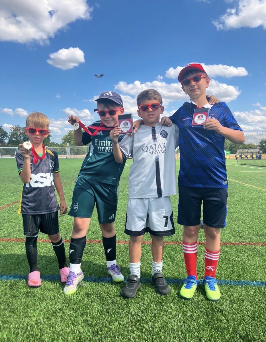 FSD_CACT's tweet photo. πβ½ A brilliant week for our Summer Kellogg's Football Holiday Courses!
Congratulations to all of our week 2 award winners π
The effort, attitude, teamwork & enthusiasm shown throughout the week were outstanding and we're so proud of everyone who took part. π
#CACTFSD #cafc https://t.co/MRLnCfgmXk