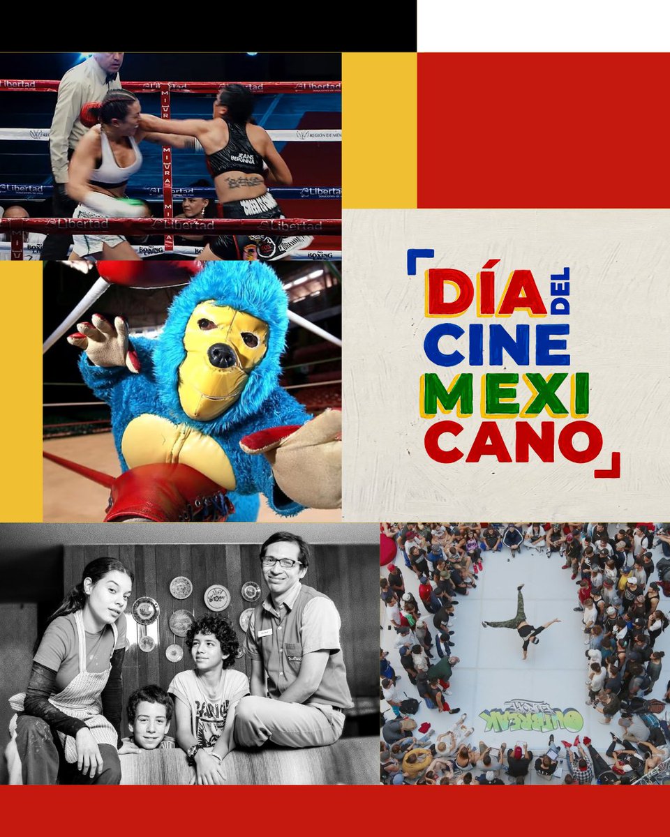 El programa del Día del Cine Mexicano 2026 llegará a 23 entidades de la República Mexicana, 15 televisoras públicas y a la plataforma digital Nuestro Cine MX. 📽️🇲🇽✨ Conoce la programación 👇 https://t.co/B2R3z7rWNj