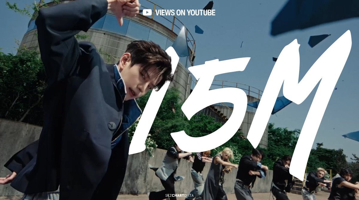 skzchartdata's tweet photo. "This & That" M/V has now surpassed 15,000,000 (15M) views on YouTube. It is their fastest M/V to surpass this milestone!
#1 This & That — 14h 12min 🆕🚚
#2 Do It — 22h 44min
#3 Chk Chk Boom — 23h 20min
▶️ https://t.co/gM4iOxQdBW
@Stray_Kids #StrayKids #스트레이키즈 https://t.co/MqiTM1nUtJ