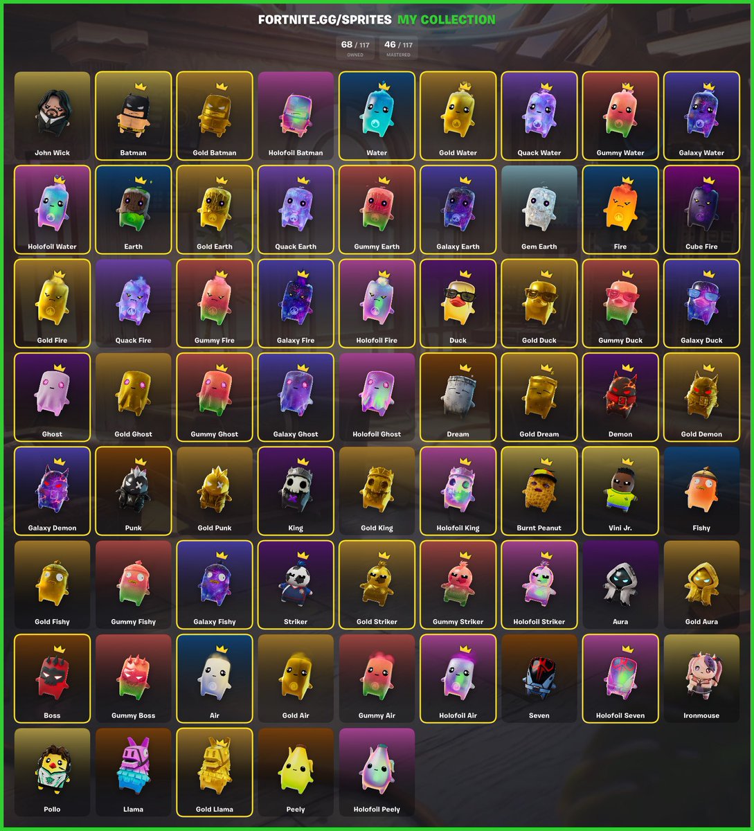 maybedeco's tweet photo. @The_Distorter i don't have the grim or galaxy seven, these are the ones i have if you want any https://t.co/UJBmp3ARZK