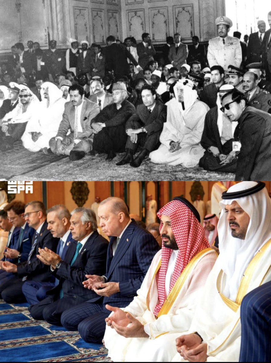 mba92s's tweet photo. The Makkah Joint Defense Agreement.

the Makkah Mutual Joint Defense. 

It was signed at AlSafa Palace during the Makkah Joint Defense Summit by #Saudi Crown Prince and Prime Minister Mohammed bin Salman, #Turkish President Recep Tayyip Erdoğan, and #Pakistani Prime Minister Shehbaz Sharif. 

( attack on one is an attack on all )