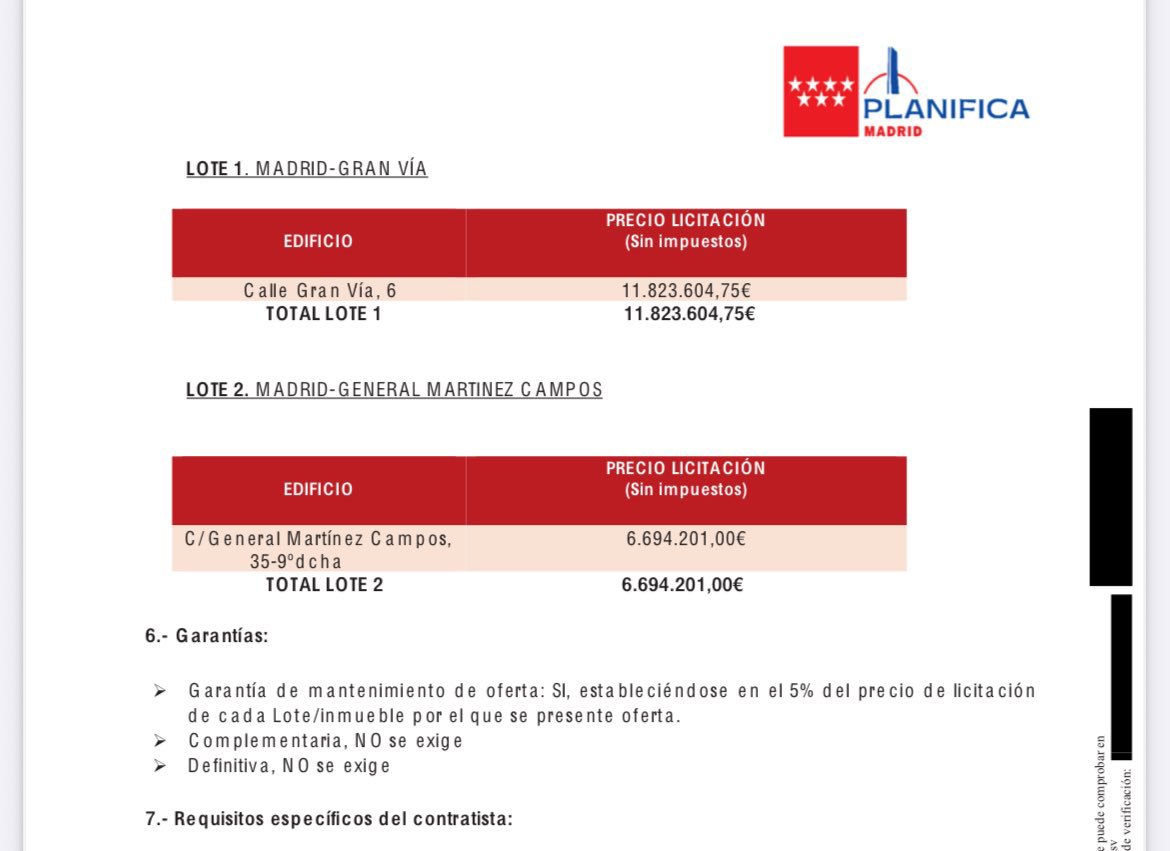 JulianMaciasT's tweet photo. 2x1: La comunidad de Madrid acaba de dar a conocer el contrato a dedo de la reforma de Sol a Alejandra Pombo (prima de María Pombo) y la venta del ático de lujo por 6.694.000 euros. En el caso que se vendiera ya se habría perdido dinero, sin contar la supuesta reforma por +1M€. https://t.co/Vtvb9RZULK