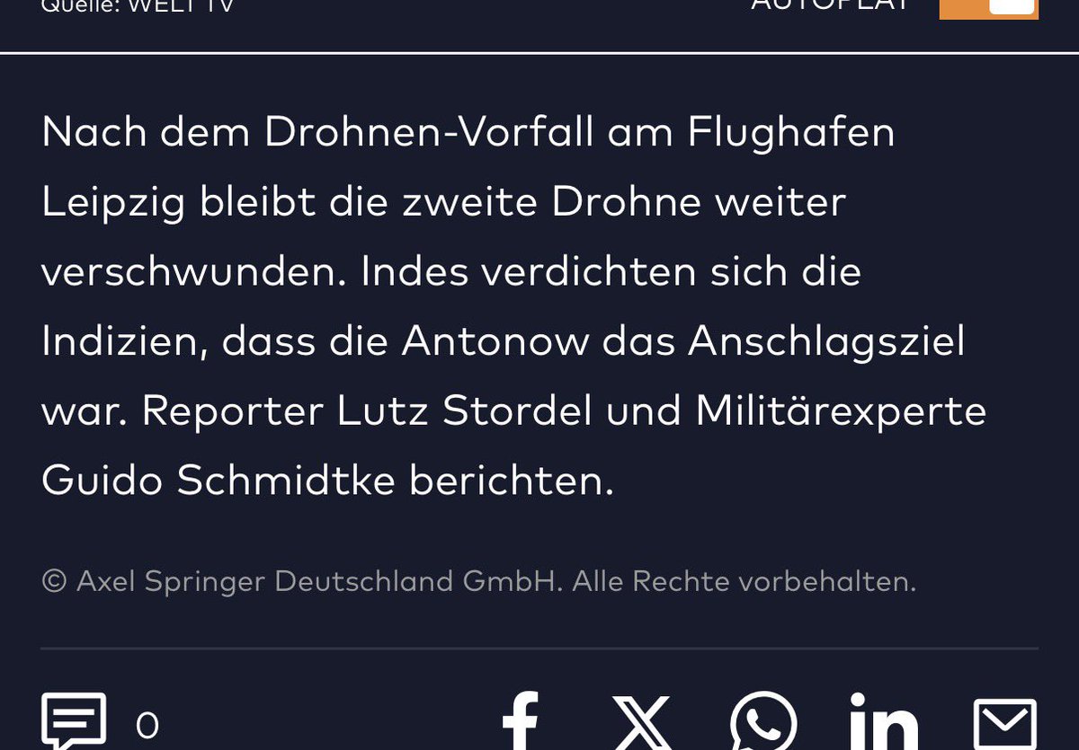 AlexWallasch's tweet photo. Achtung! Jetzt geht’s los: Der Döpfner-Springer-Palantier-Komplex gibt Gas. Es geht um Milliardenaufträge. Die Drohnenhersteller entweder von Familie Döpfner co—finanziert oder mit Springer-Personal ausgestattet! Achtet jetzt mal auf @jreichelt , @ulfposh und Co. https://t.co/WApoUDUgC7