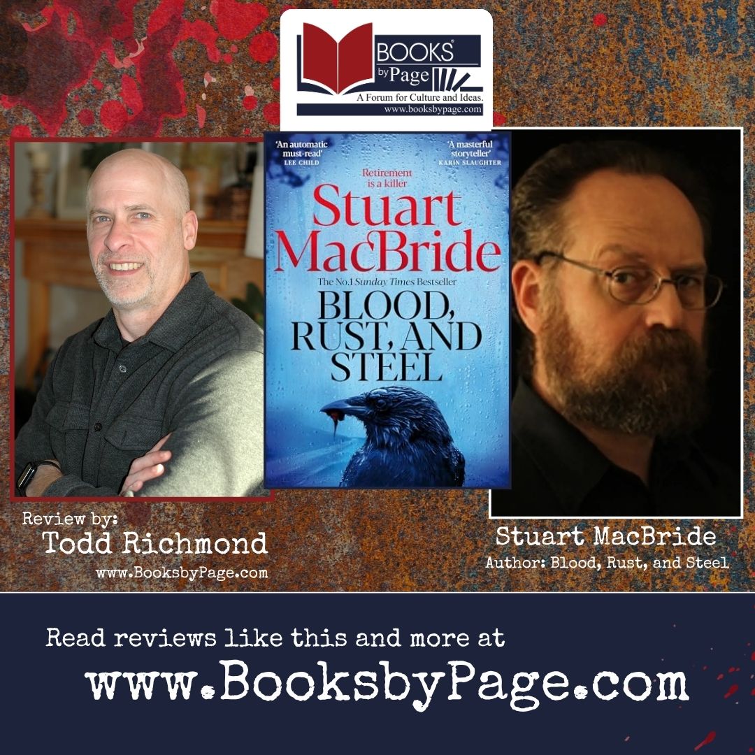 PageDoug39116's tweet photo. #BookReview #BooksByPage #BookRecommendations #MustRead #ReadingCommunity #BookLovers #ReadersOfInstagram #Bookstagram #BookReviewer #AuthorSpotlight #StuartMacBride #BloodRustAndSteel #CrimeFiction #MysteryThriller #ThrillerBooks #DetectiveFiction #SuspenseReads #NoirFiction #ScottishCrime #NewBookAlert #ReadMoreBooks #LiteraryCommunity #FictionLovers #ReadingList #BookDiscussion #Bibliophile #IndependentReview #ToddRichmond #Bookish #ReadersChoice #police #GreatBritain #UnitedKingdom #MacBride #literature #murder #mystery #BookBuyers #ScotlandYard #Scotland #readers #BarnesNoble #Amazon #bookstores #bookshops #Canada #Australia #NewZealand #USA #MacMillian
Found here:
https://t.co/l6dYXG5iZP