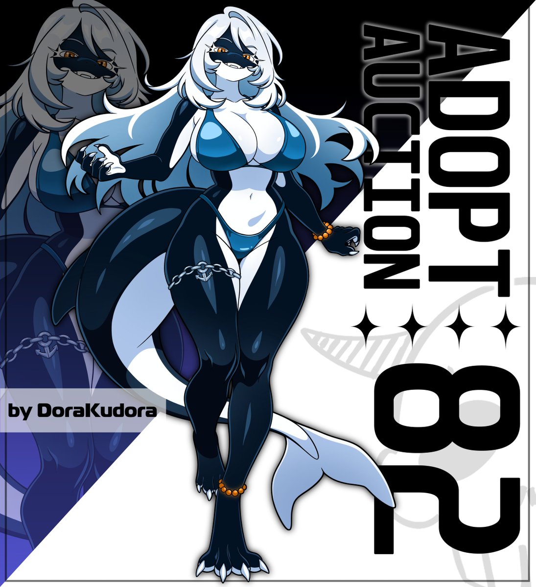dora_kudora's tweet photo. A new adopt is already on ych! ♡(>ᴗ•)           
Beautiful Orca

Link to bid in the comments~           
#adopt #adoptable #adoptables https://t.co/Kh4isMHc95