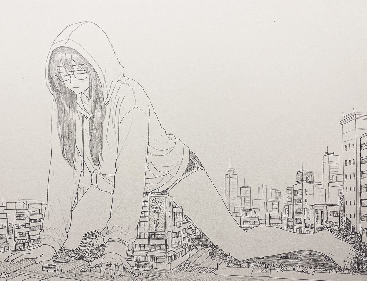 btcaramel's tweet photo. Hiki’s Urban Rampage - 1

#giantess #巨大娘 https://t.co/PixNA35LQx