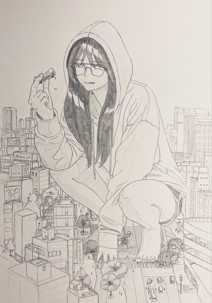 btcaramel's tweet photo. Hiki’s Urban Rampage - 1

#giantess #巨大娘 https://t.co/PixNA35LQx