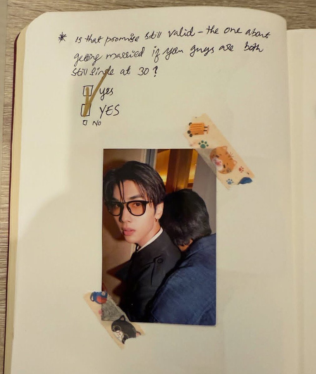 callmebamnie's tweet photo. ૮꒰ ˶•  ̫ •˶꒱ა 
  /っ     っ MOMENTS💕
#จุงดัง #JoongDunk

“is that promise still valid - the one about getting married if you guys are both still single at 30?”
yes✅
YES✅
——
i was here when they made the promise and i’ll be here when they get married too 🤭🤭🤭🤭 https://t.co/qMxA1tG0Dj