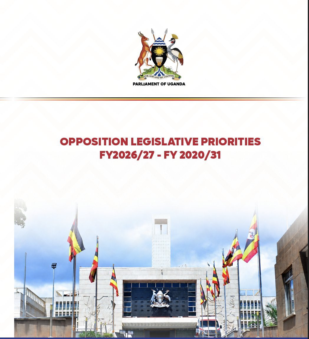 JoelSsenyonyi's tweet photo. Today we kicked off a two day retreat for Opposition MPs, whose purpose is to strengthen our understanding of our constitutional mandate, and prepare us to serve diligently.

We also unveiled the Opposition Legislative Priorities for the 12th Parliament, a roadmap that will guide our legislative engagement, oversight, policy advocacy, and the pursuit of respect for the rule of law in our Country.

Below is a link to the document;
https://t.co/temDQQo07l