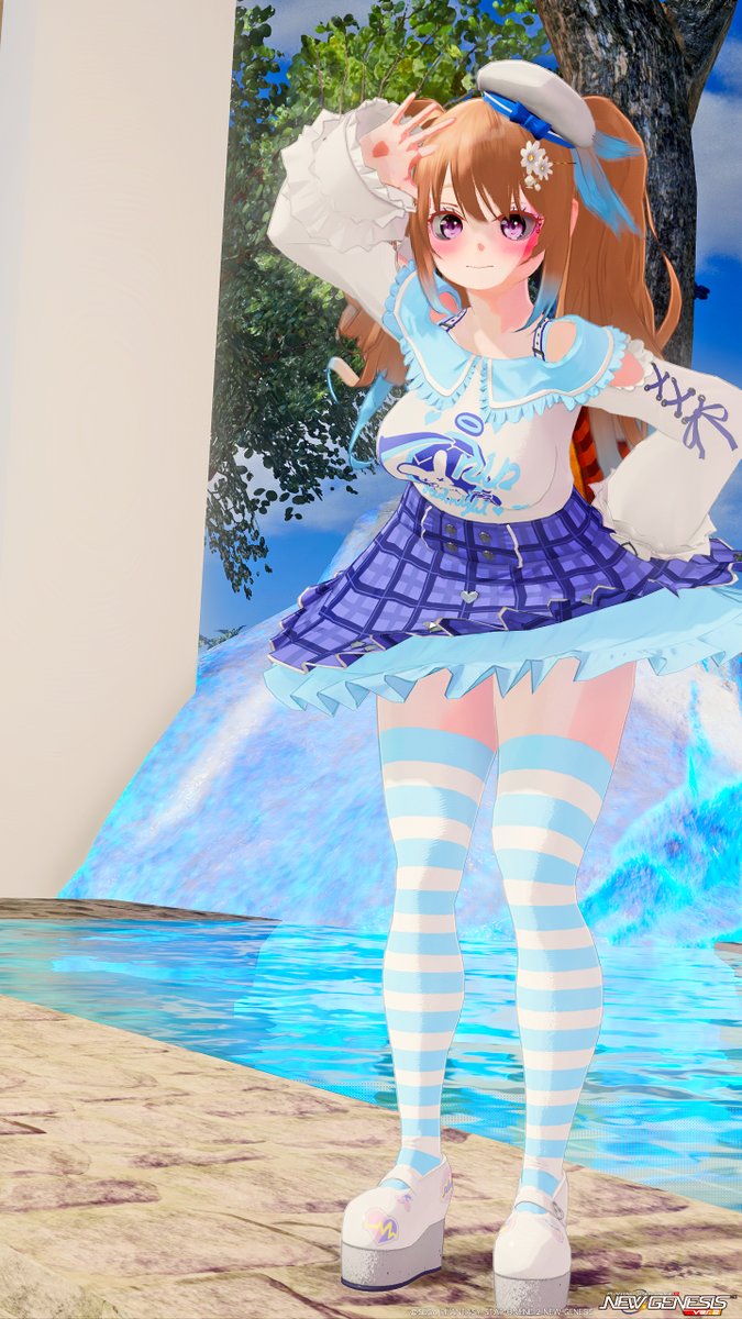 furakenu's tweet photo. どんようび⛅お盆休み前の恒例大忙しなんですよ～💦　毎日あついけれど...
せめて すす ぐらいは涼しげなやつ いきたいですね🐷🍧　#PSO2NGS https://t.co/cluSCa5ZLI