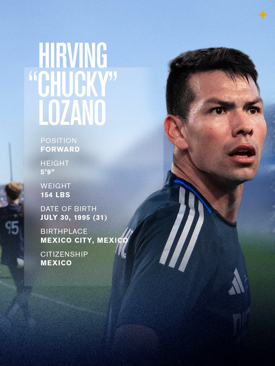 LAGalaxy's tweet photo. Hirving ‘Chucky’ Lozano is a G. 

We have acquired forward Hirving “Chucky” Lozano on loan as a Designated Player through December 2026, with a permanent trade option. 

📰: https://t.co/iJBa5YrHek https://t.co/B28NbxQkUd