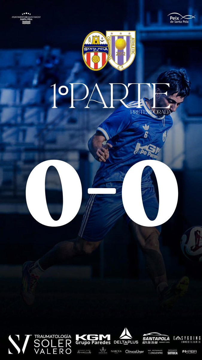 SantaPolaCF's tweet photo. 𝙋𝙍𝙀𝙏𝙀𝙈𝙋𝙊𝙍𝘼𝘿𝘼 𝙎𝘼𝙉𝙏𝘼 𝙋𝙊𝙇𝘼 𝘾𝙁

🎙️45'| Final del primer tiempo en el Manolo Macía.

De momento sin goles en el coliseo rojiblanco.

@SantaPolaCF 0️⃣-0️⃣ @AcTorrellano

#Pretemporada https://t.co/vFQj3vEwsj