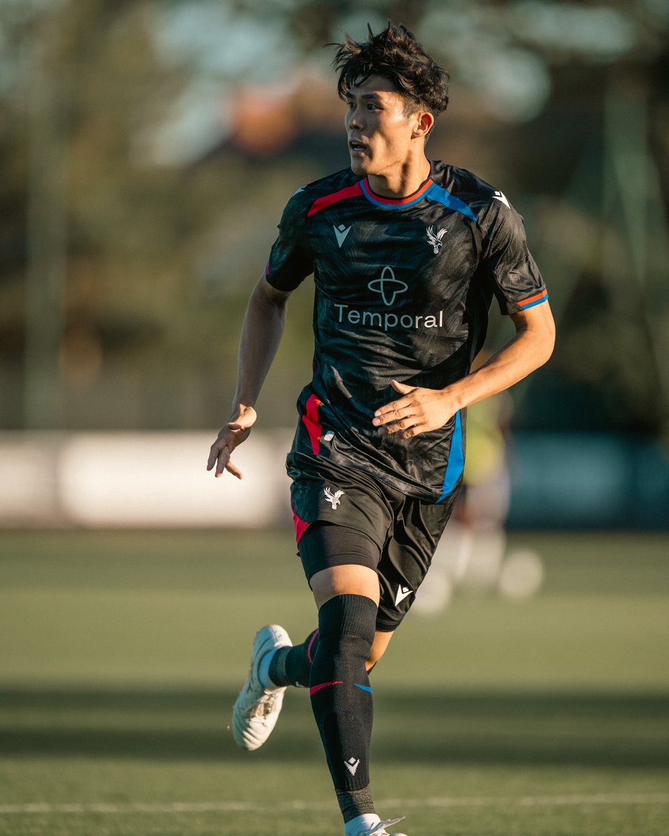 CPFC's tweet photo. Takehiro Tomiyasu in the Palace colours 🖤 https://t.co/WBgSCynzDb