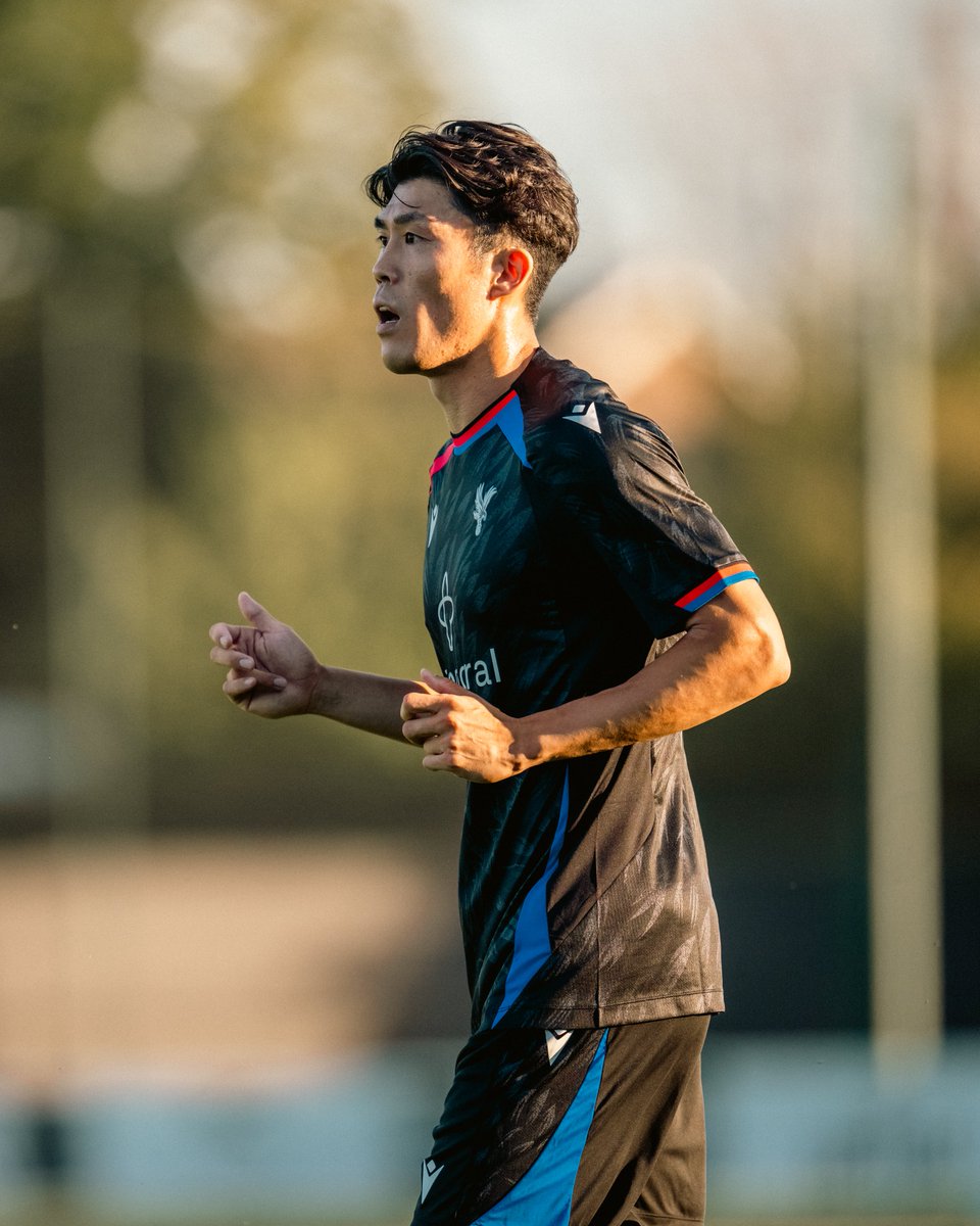 CPFC's tweet photo. Takehiro Tomiyasu in the Palace colours 🖤 https://t.co/WBgSCynzDb