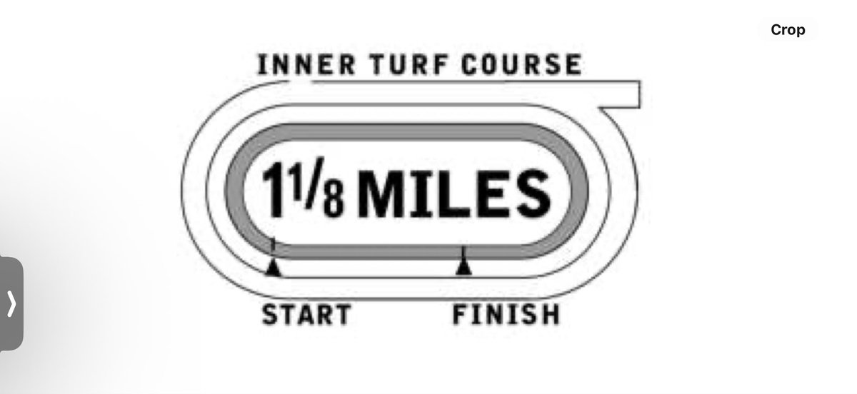 venx1970's tweet photo. @TRACKGABE Comment was specific to 1 1/8 on inner turf. I stand by my opinion that not only is outside pp not a detriment, it may be preferable to inside post. https://t.co/jgL1mvXE92