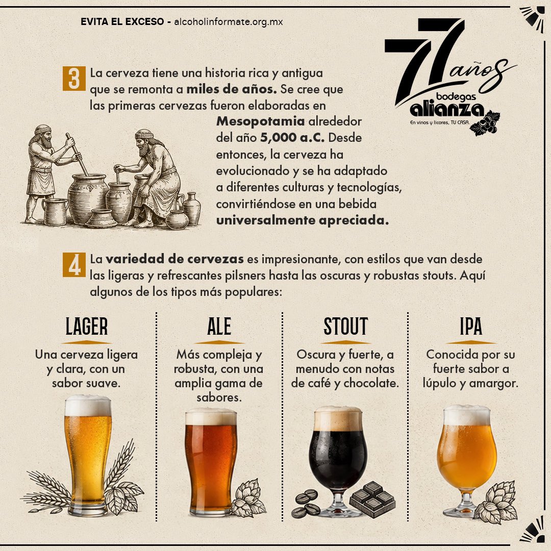 BodegasAlianza's tweet photo. Fría, con espuma perfecta y lista para acompañar tus platillos favoritos. Hoy celebramos el Día Internacional de la Cerveza.
https://t.co/uzE3FJUv3Q https://t.co/xIFq2YtvXx