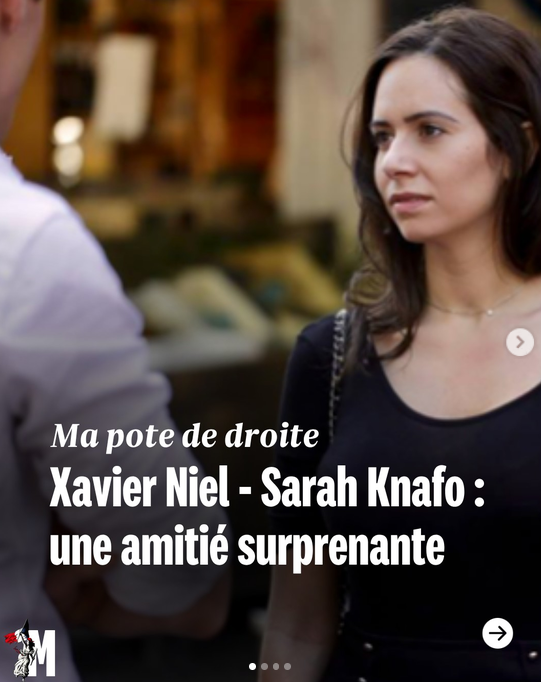 LouFrance75's tweet photo. Sarah Knafo annonce aujourd'hui avoir saisi son avocat pour déposer plainte contre le magazine Marianne, après un article paru le 6 août sur une « étonnante proximité » entre elle et Xavier Niel (patron de Free, proche d’Emmanuel Macron).

Bon les gauchistes, c'est terminé de raconter n'importe quoi sur vos opposants. Désormais à droite, les victimes de diffamation des blocs de gauche portent plainte de plus en plus souvent contre les auteurs.

Vous avez oublié une chose : il y a toujours un retour de balancier inversement proportionnel.

La propagande mensongère de Marianne 👇