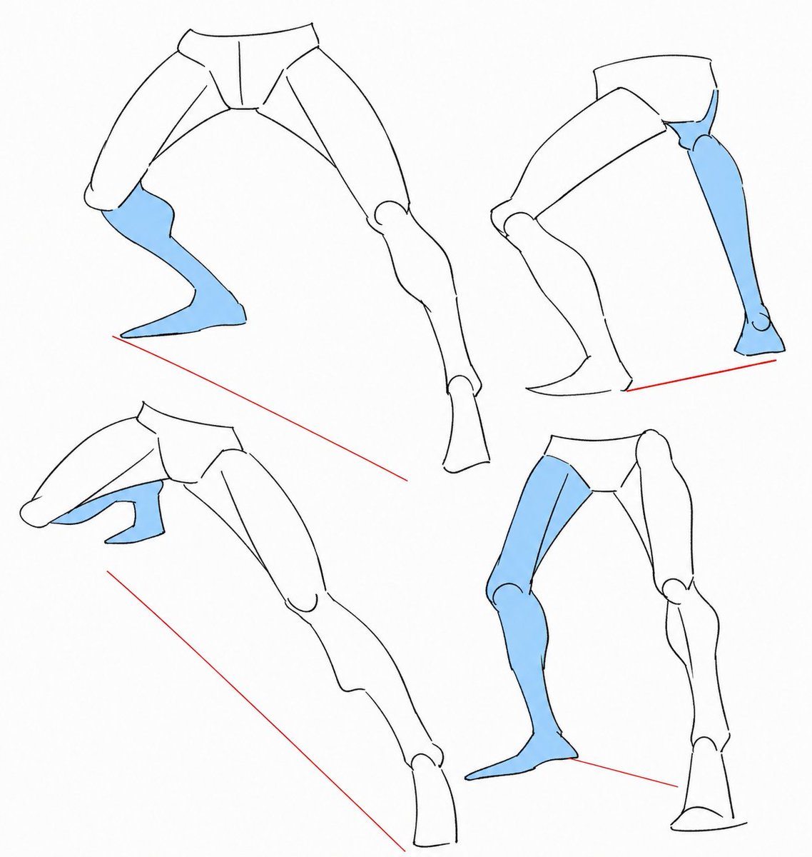 FormSketch_'s tweet photo. Leg poses feel better when the weight actually makes sense https://t.co/H7tkR49Mlq