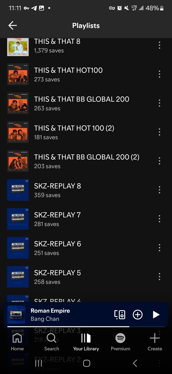 __ESCAPENOW__'s tweet photo. Youtube doesn't count for Bb anymore so if we want peaks in all BB chart or international one SPOTIFY/AM #/filtered stream need to be high.
SPOTIFY still not playing the song for some stay so ITS TIME TO GOOD PANICK😭

High filtered #  secure us thr chance of stay more on chart🙏 https://t.co/4ztMLixuwT