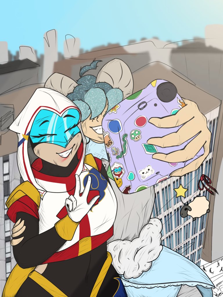 Meeblz96's tweet photo. 30 Day OC Challenge w/ @tokkiroze_ 
Day 7: Take a Selfie

After battle pic. A little scuff don’t bother nobody.
•••••••••

OC for Kelmore City original universe, owned by @tokkiroze_ 

•••••••••
#OCchallenge #ocart #artchallenge https://t.co/Ldv0xR4NZs