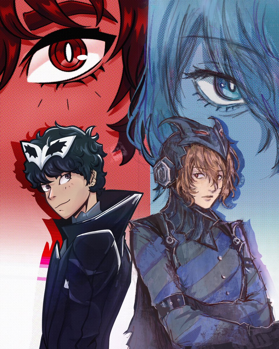 ak4mtsucr's tweet photo. shuake art collab with @haneythepie !!
#p5r #shuake https://t.co/M8sgjxgFXR