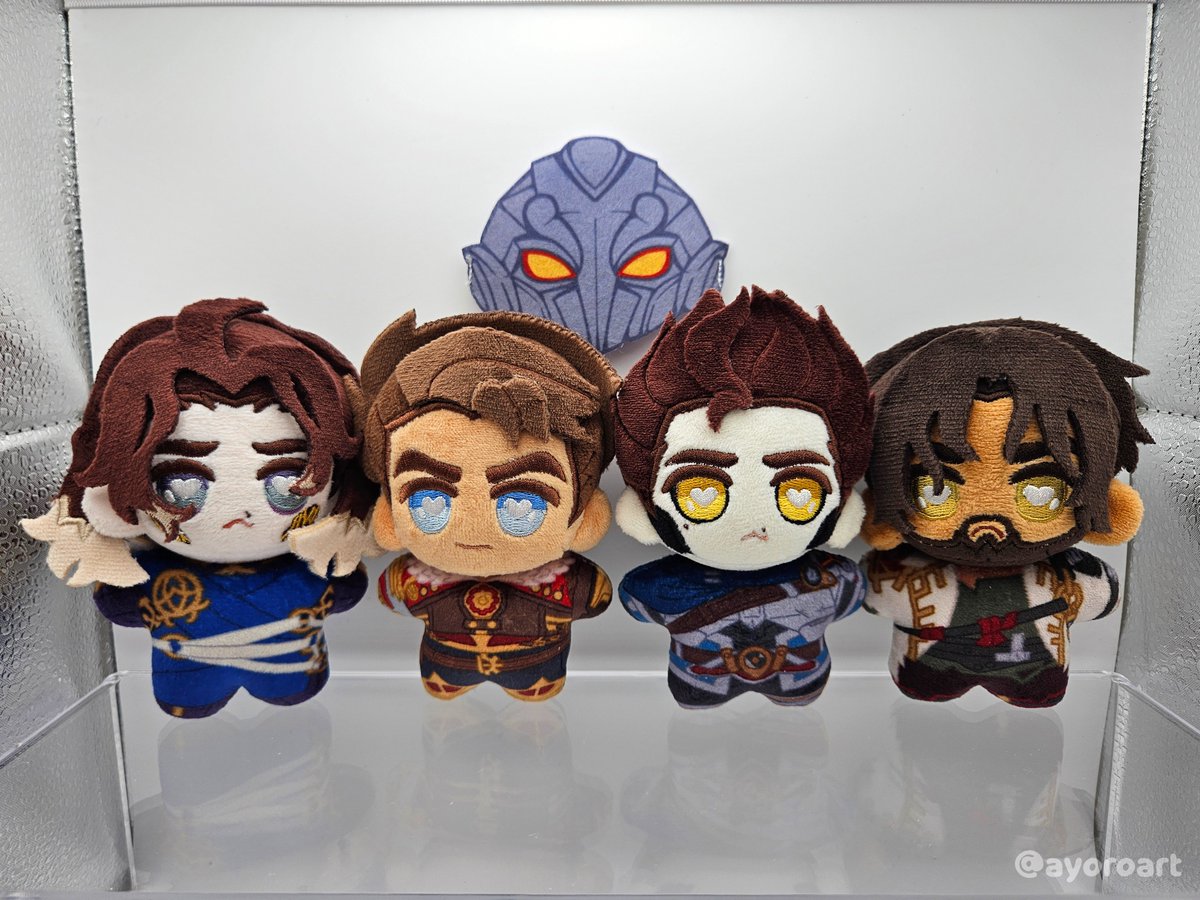 ayoroart's tweet photo. ✨⚙️ VikJayce Plushies Pre-Order has officially opened and we're already halfway to meeting the MOQ! ⚙️✨

Here are some comparison photos of the Jayvik + VikJayce sets side by side ❤️

https://t.co/nGXuedEHUK https://t.co/ZQktW7uVO8