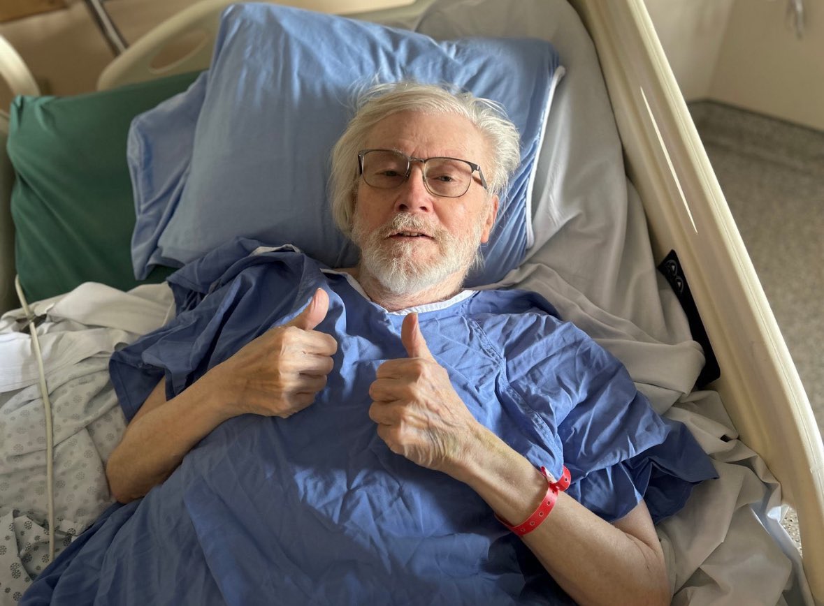 annamlulis's tweet photo. Pastor Larry Holland was targeted for euthanasia twice after breaking his hip, despite his Christian beliefs against it.

He was not terminally ill.

The hospital didn’t care. They preferred to kill him.

By the grace of God, Larry is alive today. https://t.co/5Jm0jxMU5u