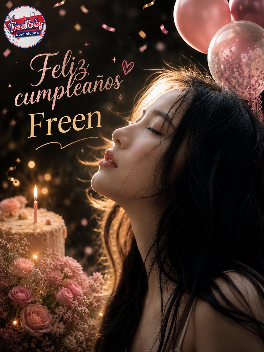 FBFCDominicana's tweet photo. 8/8 🌷✨
Nace una estrella infinita que con su arte y su dulzura traspasó las fronteras del lenguaje haciendose querer por el mundo entero, porque el lenguaje universal es el amor y ella es sinónimo de eso.
Feliz cumpleaños Freen, que el universo te conceda todo lo bueno porque te pertenece ✨
#FreenBecky
#srchafreen #Girlfreens