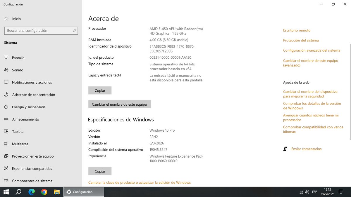 EdgarRodney's tweet photo. PRECIO: 400.000 Gs
COMPAQ PRESARIO CQ1 AIO
AMD E-450 APU RAEDON HD GRAPHICS 1,65GHZ
500 GB HDD - 4 GB DDR3
WIFI - SONIDO INTEGRADO - PANTALLA 18,5"- CÁMARA - MOUSE Y TECLADO EXTERNO ORIGINAL
WIN 10 - OFFICE 2016
DETALLE: RAYA VERTICAL BLANCA. NO AFECTA
https://t.co/0UnT2BPVEZ https://t.co/RE6fXQSLqP