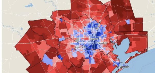 BIZPACUS's tweet photo. Harris County Elections are a theatrical production with negotiated outcomes and DOES NOT represent the TRUE and verifiable authentic vote.

Examine the vote "heat map" from the 2024 election above...

and let it soak in for a few minutes...

https://t.co/HkxlSGWASe https://t.co/1aaJ6cXLn6