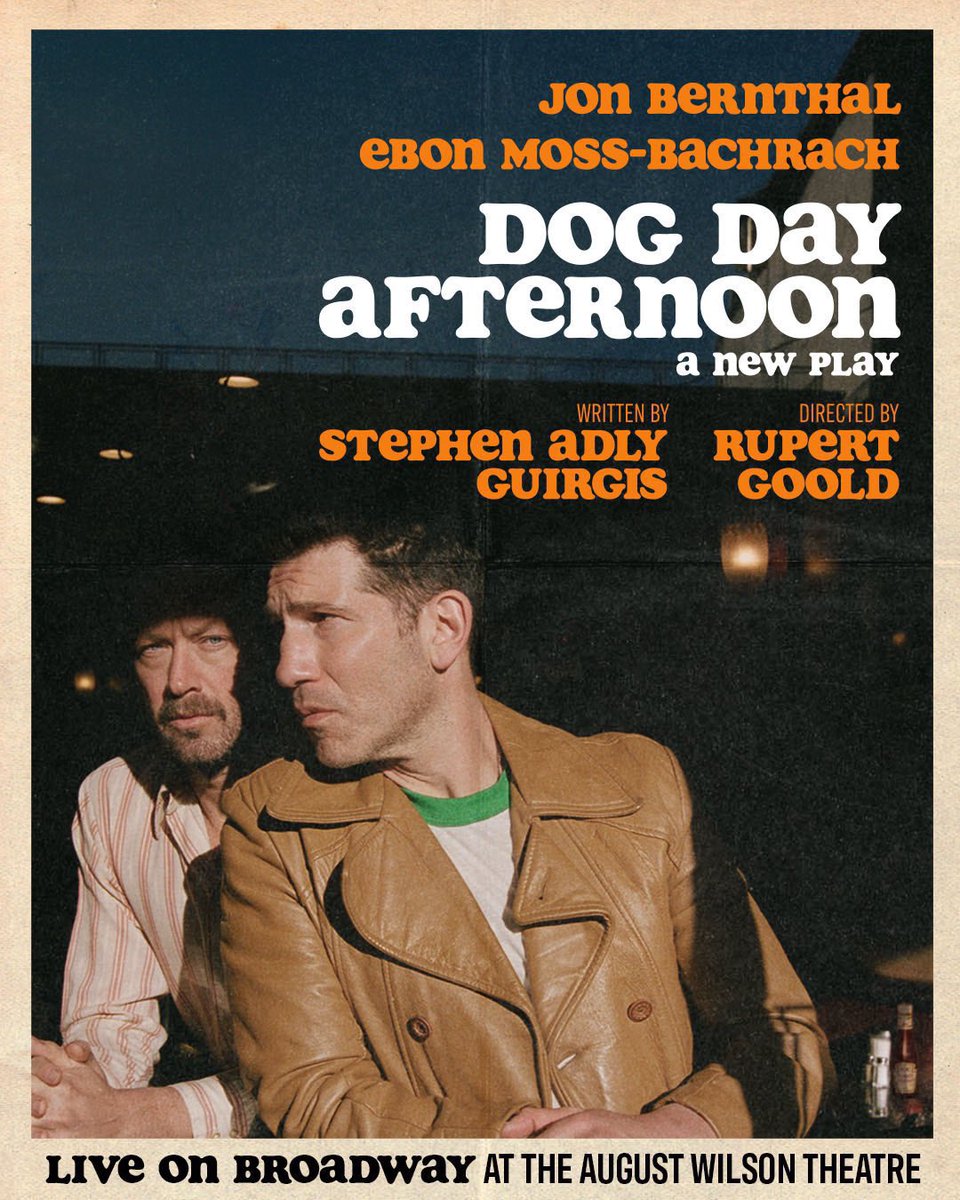 MsBloodyMari's tweet photo. INCLUDING HIS BROADWAY DEBUT W DOG DAY AFTERNOON 🗣️ https://t.co/A1WG6b7PAg