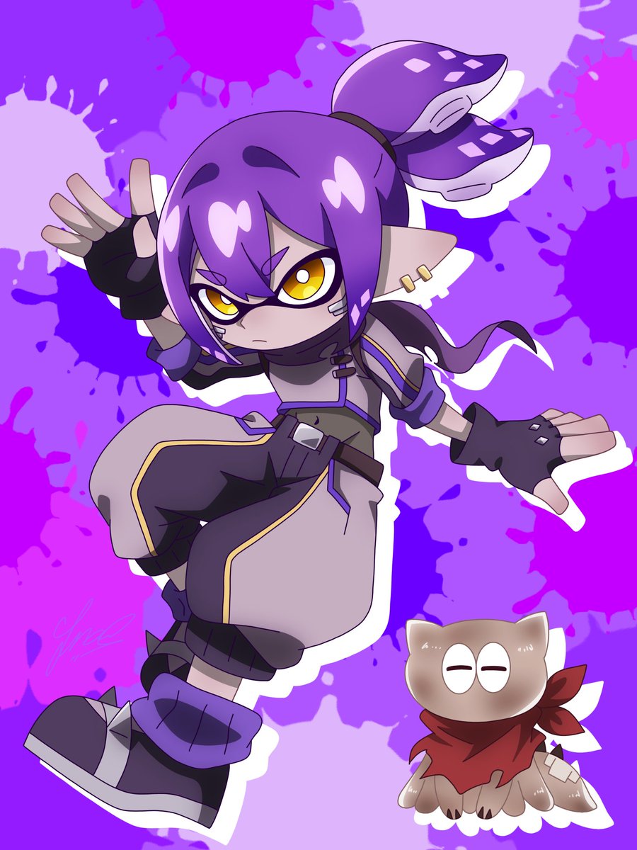 aoiruna4's tweet photo. スプラナガレさん
 #ナガレアート https://t.co/ubqEpaIK0m