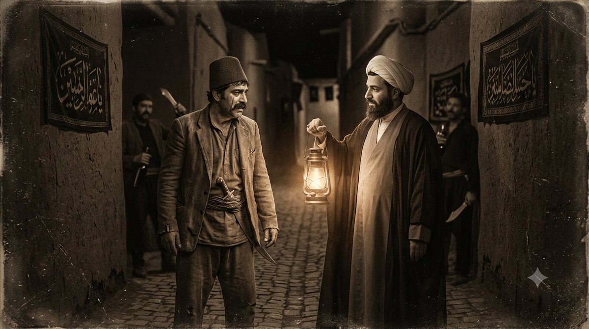 Malcolm_NoMicro's tweet photo. از لاتِ عرق‌خور و قمه‌به‌دستِ همدان، تا دفن شدن زیر پای زائران امیرالمؤمنین!

داستان واقعی «علی گندابی» ثابت می‌کنه هیچ‌کس اون‌قدر دور نرفته که نتونه برگرده. این ۴  فریم داستان تکان‌دهنده رو بخونید: 🧵👇 https://t.co/X7DfWr03gv