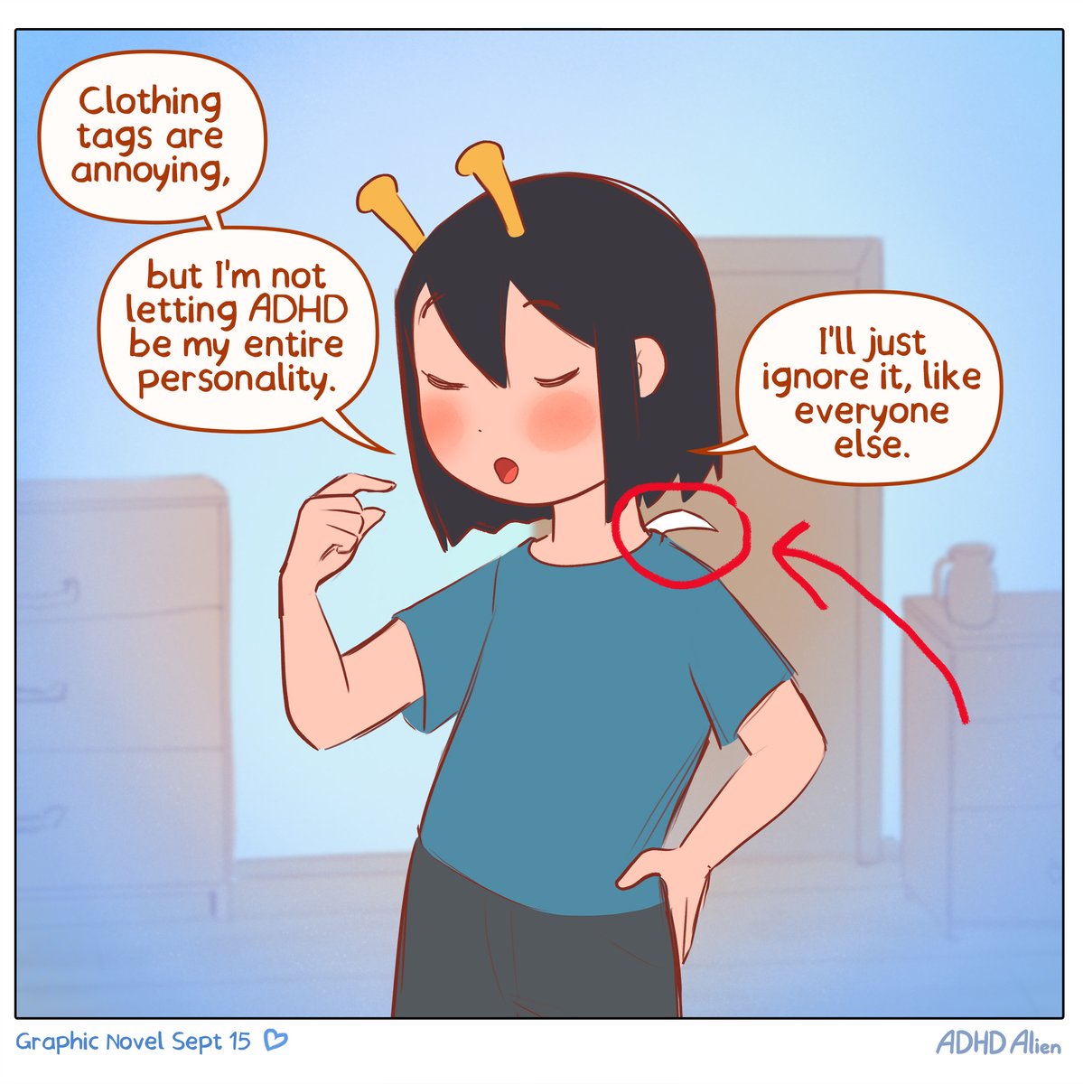 ADHD_Alien's tweet photo. I'm sure if I try hard enough I'll stop having ADHD (guess I'll never learn) (1/2) https://t.co/svbd2iotVZ
