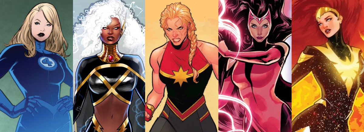girlpowermarvel's tweet photo. Marvel Comics' top five female heroes based on history, cultural impact, and power are Storm, Jean Grey, Scarlet Witch, Captain Marvel and Invisible Woman. These characters define the core power, history, and leadership of the Marvel universe.
🖼️ Lukas Werneck https://t.co/vHZFm1gEYV