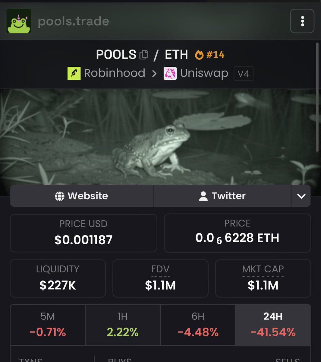 famous_dyl's tweet photo. is the Uniswap Launchpad $POOLS 

really worth $1.1M ? seems too low… https://t.co/OdOLSCSfWp