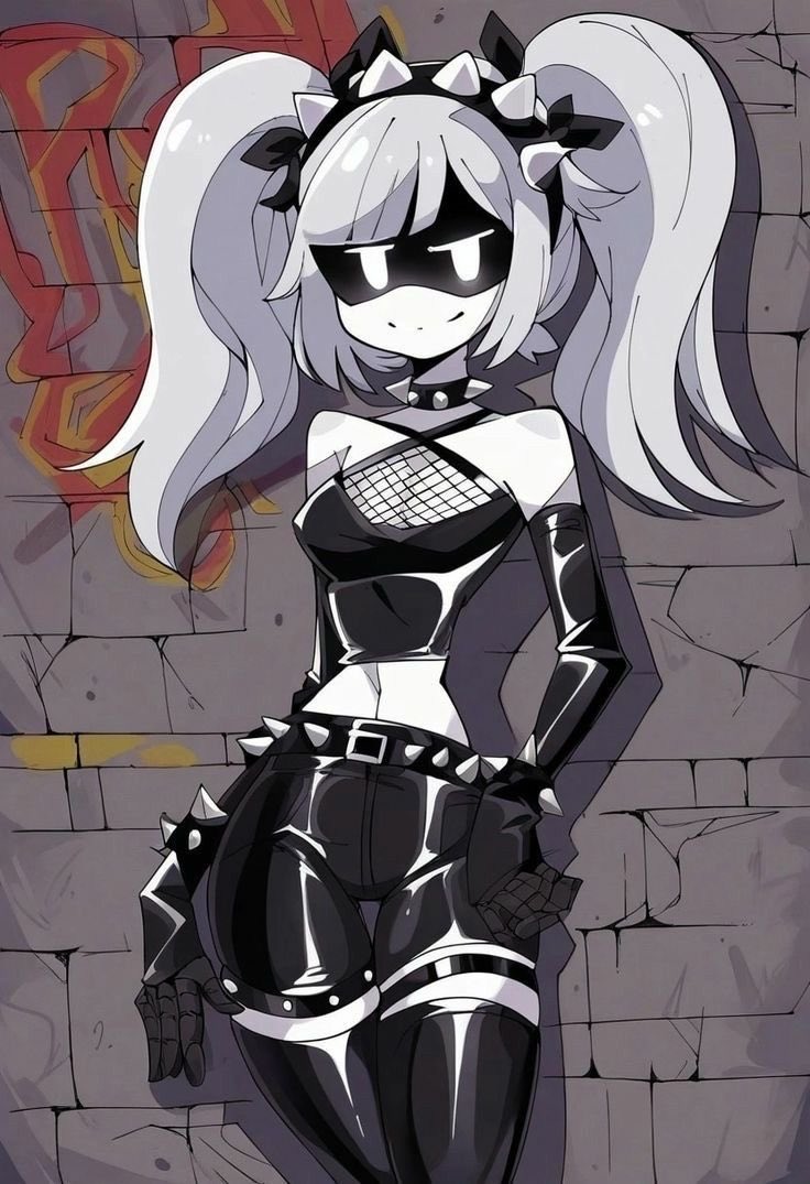 claudia216487's tweet photo. Confidence isn’t loud it speaks through style, attitude, and a fearless smile. 🖤✨ #MurderDrones #MurderDronesFanart #MDFanart #DroneOC #GothAesthetic#commissionopen https://t.co/q4qmavN32z